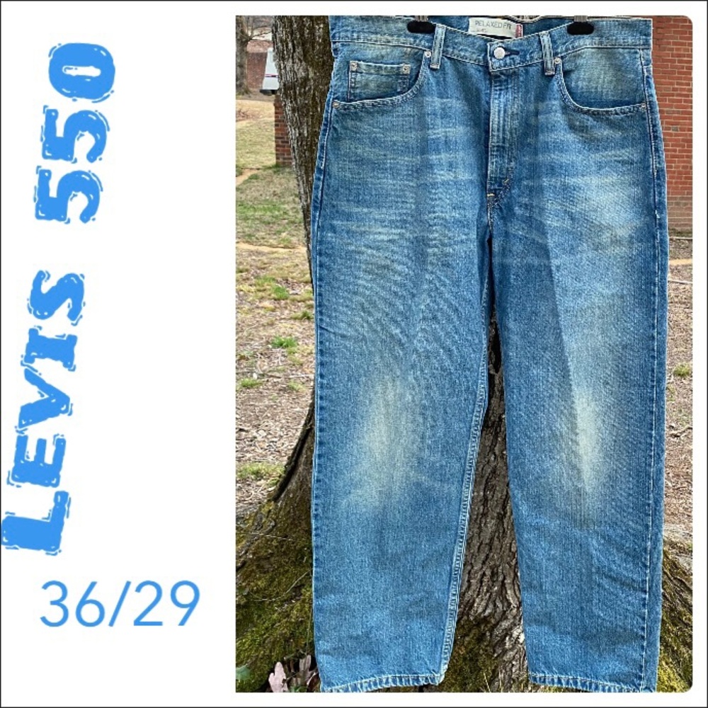 Levi’s 550  36/29 Relaxed fit - Picture 7 of 11